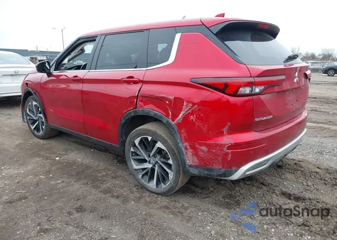 2024 Mitsubishi Outlander Se 2.5 2Wd/Se Black Edition S-Awc/Se Black Edition W/Pano Roof S-Awc из США, поврежденный, VIN JA4J3VA84RZ010773